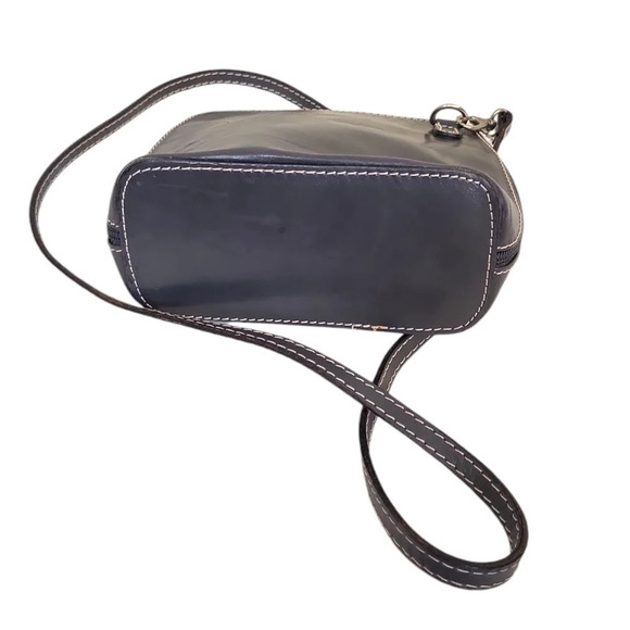 Barberini's Firenze LEATHER Zip Crossbody Handbag - Picture 2 of 6